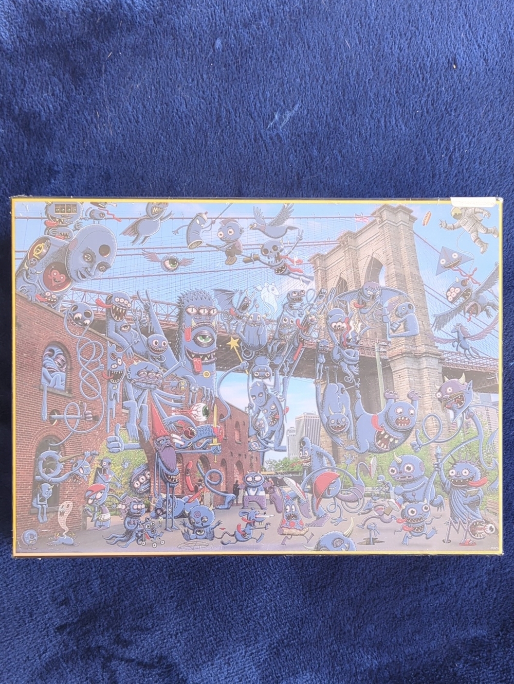 Puzzle - Brooklyn Bridge By Subway Doodle